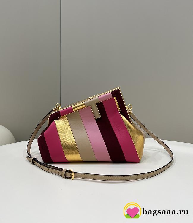 Bagsaaa Fendi First Small Clutch Bag Multicolor - 26cm - 1