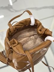 Bagsaaa Prada Nappa leather shoulder bag 1BG541 brown - 30cm - 3