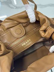 Bagsaaa Prada Nappa leather shoulder bag 1BG541 brown - 30cm - 2