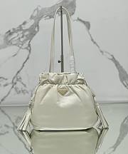 Bagsaaa Prada Nappa leather shoulder bag 1BG541 white - 30cm - 1