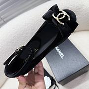 Bagsaaa Chanel Mary Janes Black Velvet G46022 - 4