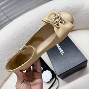 Bagsaaa Chanel Mary Janes Beige Leather G46022 - 4