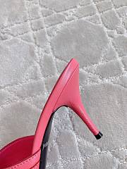 Bagsaaa Balenciaga Cagole leather mules pink - 2