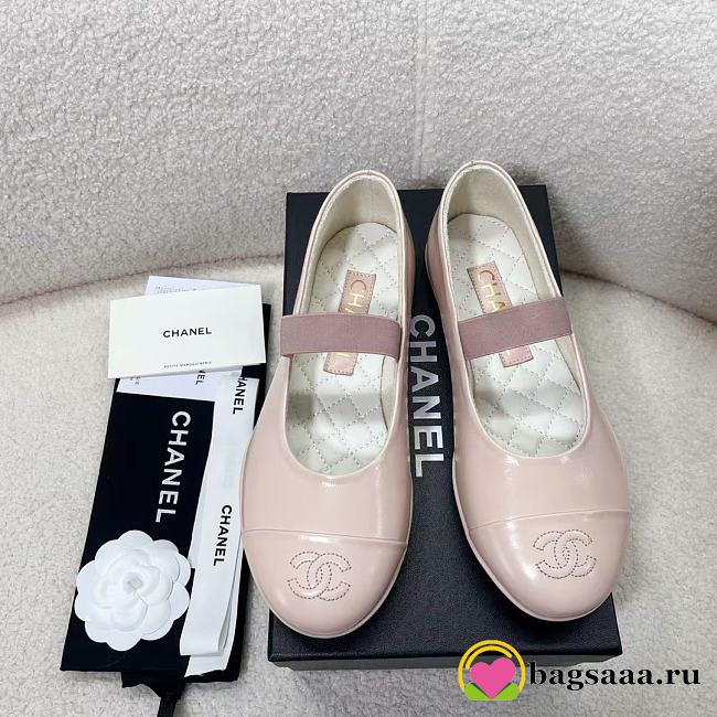 Bagsaaa Chanel Mary Janes Light Pink - 1