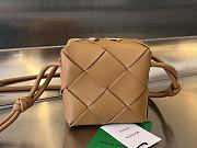 Bagsaaa Bottega Veneta Mini Cassette Camera Bag 701915 Brown - 15cm - 1