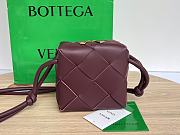 Bagsaaa Bottega Veneta Mini Cassette Camera Bag 701915 Burgundy - 15cm - 1