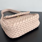 Bagsaaa Bottega Veneta Small Cobble Shoulder Bag 762711 Light Pink - 19cm - 3