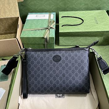 Bagsaaa Gucci Medium messenger bag 726833 dark blue - 30cm