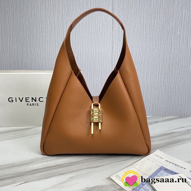 Bagsaaa Givenchy Medium G-Hobo bag brown - 43cm - 1