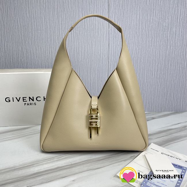 Bagsaaa Givenchy Medium G-Hobo bag beige - 43cm - 1