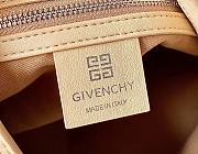 Bagsaaa Givenchy Medium Voyou bag in leather beige - 40cm - 4