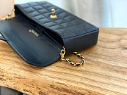 Bagsaaa Chanel Chanel East West Chocolate Bar Black - 26cm - 4