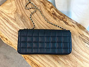 Bagsaaa Chanel Chanel East West Chocolate Bar Black - 26cm - 2