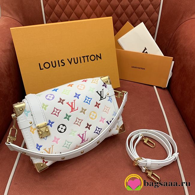 Bagsaaa Louis Vuitton LV x TM Side Trunk MM M14046 Multicolored - 23.5 x 16 x 8.5 cm - 1