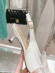 Bagsaaa Dior Boy Slingback Pump White Calfskin - 2