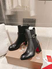 Bagsaaa Christian Louboutin CL Chelsea Booty Black - 7cm - 2