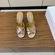 Bagsaaa Aquazzura Yes Baby Mule 95 Gold - 1