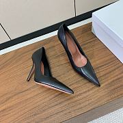 Bagsaaa Amina Muaddi Barbara Pump 105 Black Nappa - 3