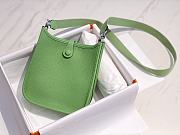 Bagsaaa Hermes Evelyne Bag Green Togo - 18cm - 3