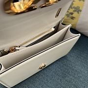 Bagsaaa Small Valentino Garavani Vain Shoulder Bag Ivory - 19.5cm - 4