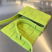 Bagsaaa Bottega Veneta Small Cassette 730848 Neon Green - 19cm - 4