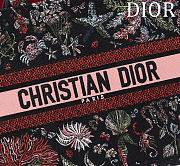 Bagsaaa Medium Dior Book Tote Black Embroidery with Multicolor Dior Cabinet de Curiosités Motif - 36 x 27.5 x 16.5 cm - 2