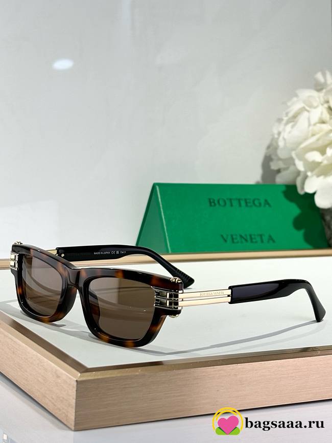 Bagsaaa Bottega Veneta Bolt Squared Sunglasses - 1