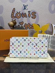 Bagsaaa M13922 LV x TM Zippy Wallet Multicolored - 19.5cm - 1