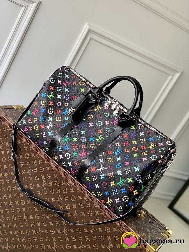 Bagsaaa M13745 LV x TM Keepall Bandoulière 50 Multicolored - 50cm - 1