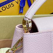 Bagsaaa Louis Vuitton M59268 Capucines Mini Bag Pink - 21 x 14 x 8 cm - 3