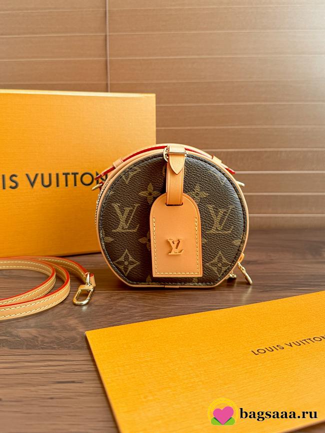 Bagsaaa M44699 Louis Vuitton Mini Boite Chapeau Monogram - 12.5*6.*11.5cm - 1