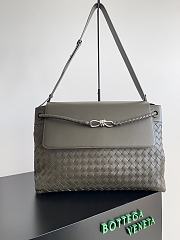 Bagsaaa Bottega Veneta Large Andiamo Messenger 805969 Kaki - 43cm - 1