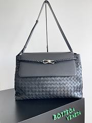 Bagsaaa Bottega Veneta Large Andiamo Messenger 805969 Black - 43cm - 1