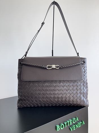 Bagsaaa Bottega Veneta Large Andiamo Messenger 805969 Fondant - 43cm