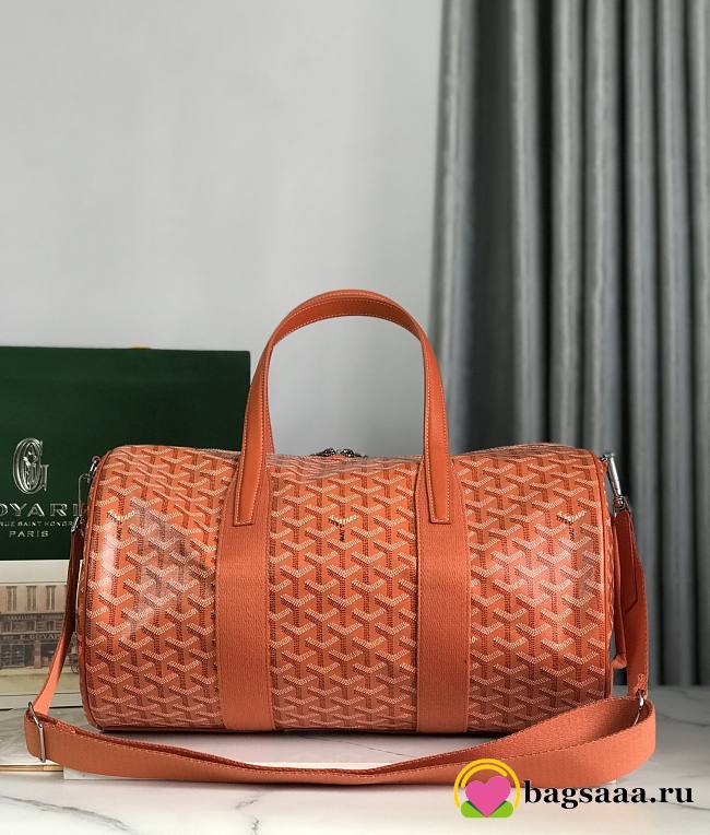 Bagsaaa Goyard Barrel 40 Sports Bag Orange - 40 cm - 1