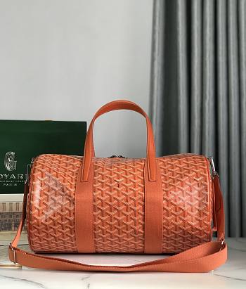 Bagsaaa Goyard Barrel 40 Sports Bag Orange - 40 cm