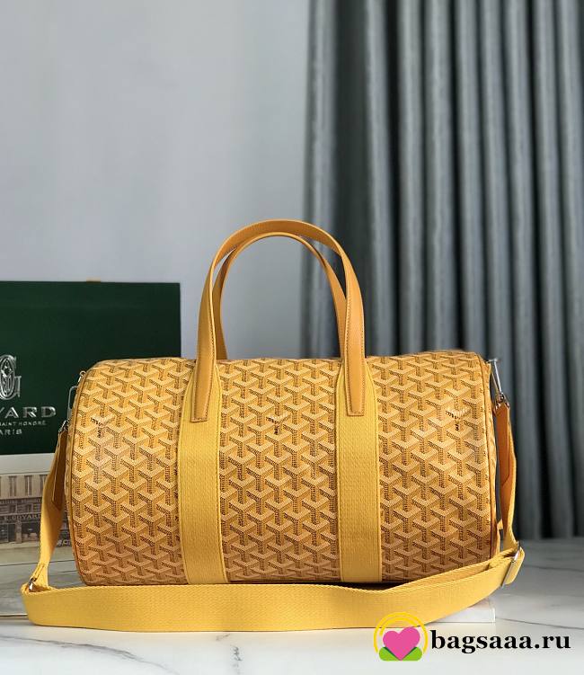 Bagsaaa Goyard Barrel 40 Sports Bag Yellow - 40 cm - 1