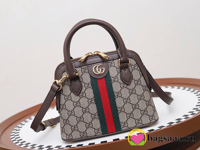 Bagsaaa Gucci Ophidia mini top handle bag 772216 - 20.5cm - 1