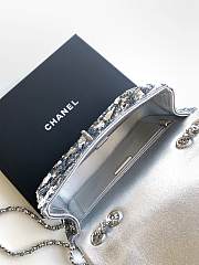 Bagsaaa Chanel Flap Bag Sequins & Silver-Tone Metal AS4561 - 14 × 21 × 8 cm - 3