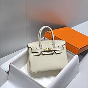 Bagsaaa Hermes Mini Birkin Cream Togo - 20cm - 1