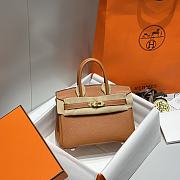 Bagsaaa Hermes Mini Birkin Brown Togo - 20cm - 3