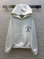 Bagsaaa Prada Cotton fleece hoodie white - 1