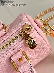 Bagsaaa Louis Vuitton M14226 Nano Speedy Rose Pink - 16 x 10 x 7.5 cm - 3