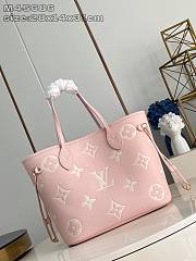 Bagsaaa Louis Vuitton M14210 Neverfull MM Pink - 28 x 14 x 31 cm - 1