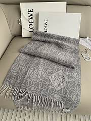 Bagsaaa Loewe Anagram Wool-Blend Scarf - 4