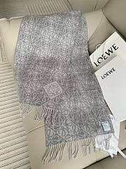 Bagsaaa Loewe Anagram Wool-Blend Scarf - 2