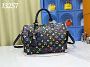 Bagsaaa Louis Vuitton M13257 Speedy Soft 30 LV x TM Black Multicolor - 30 x 21 x 17 cm - 1