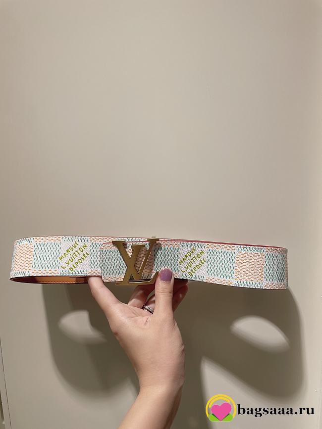 Bagsaaa LV Initiales 40mm Reversible Belt - 1