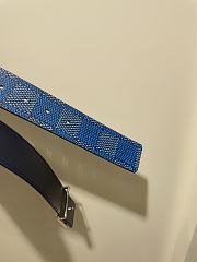 Bagsaaa LV Initiales 40mm Reversible Belt Blue - 2