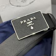 Bagsaaa Prada Saffiano leather belt black - 5